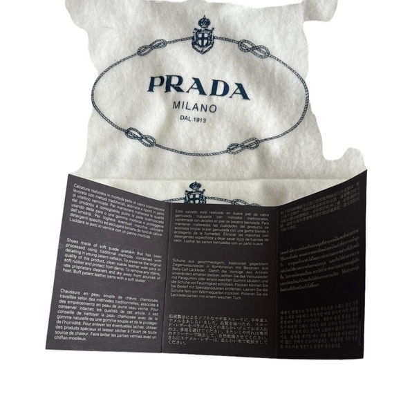 Prada Black Leather Peep Toe Pumps Rosette Ruched Size 38.5 - Picture 13 of 14